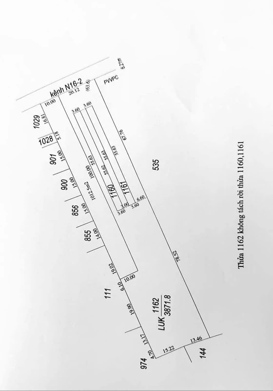 Bán đất xây trọ, nhà vườn 4350m² Tây Ninh 4,3 tỷ