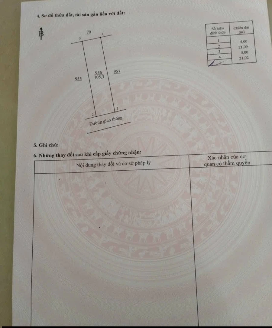 Bán lô đất 105m² Tân Triều, Đồng Nai, 1,59 tỷ - Ảnh thu nhỏ 3