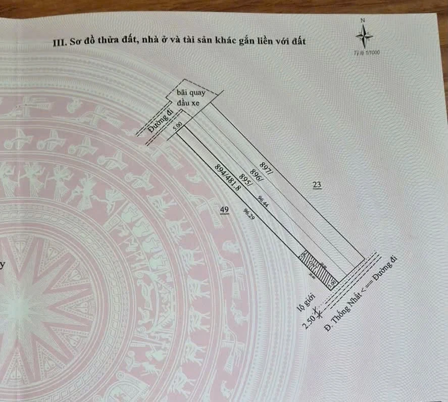 Bán lô đất 481m2 hai mặt tiền gần ngã 3 Hoa Mặt Trời, Phú Hội, giá 1,6 tỷ - Ảnh 1