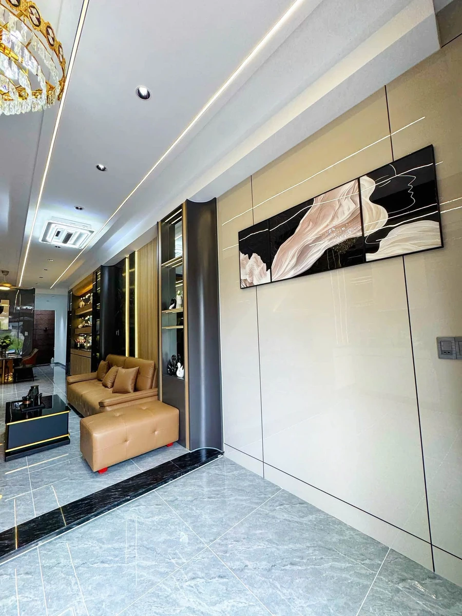 Bán nhà phố 1 trệt 2 lầu 64m² full nội thất gần ngã tư Bình Chuẩn, Thuận An, Bình Dương - Ảnh thu nhỏ 3