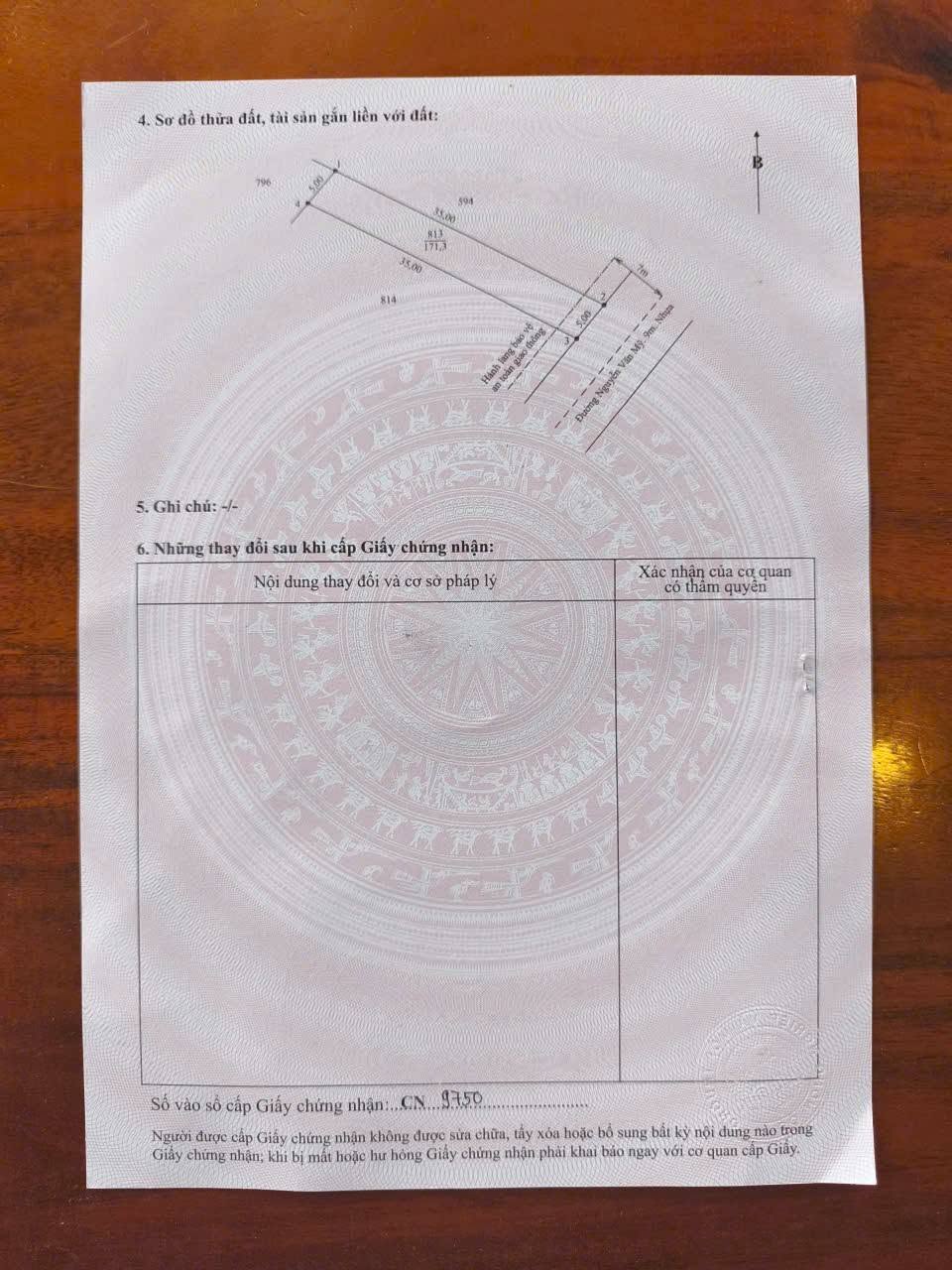 Bán đất nền 175m² đường 9m Tân Trụ Long An 850 triệu - Ảnh thu nhỏ 3