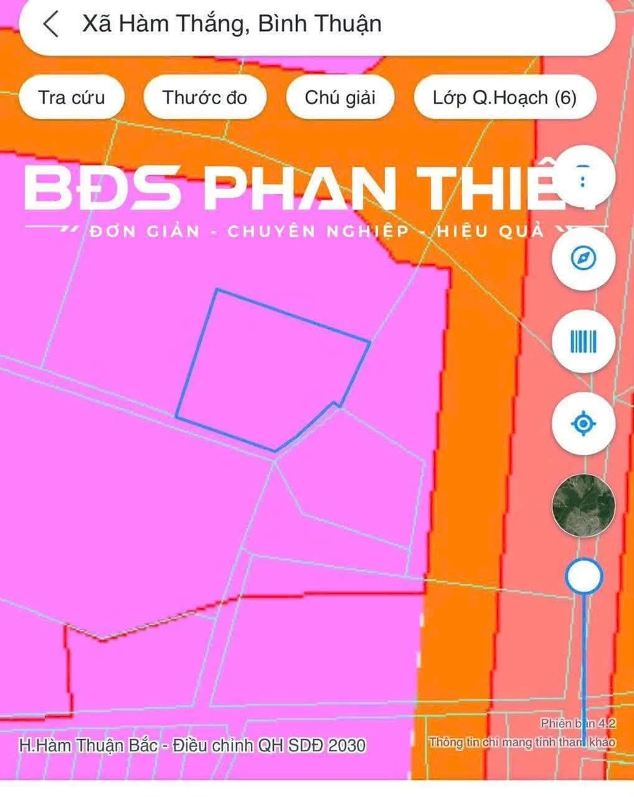 Bán đất 655,4m² Phan Thiết, giá 1 tỷ 250 triệu - Ảnh thu nhỏ 4