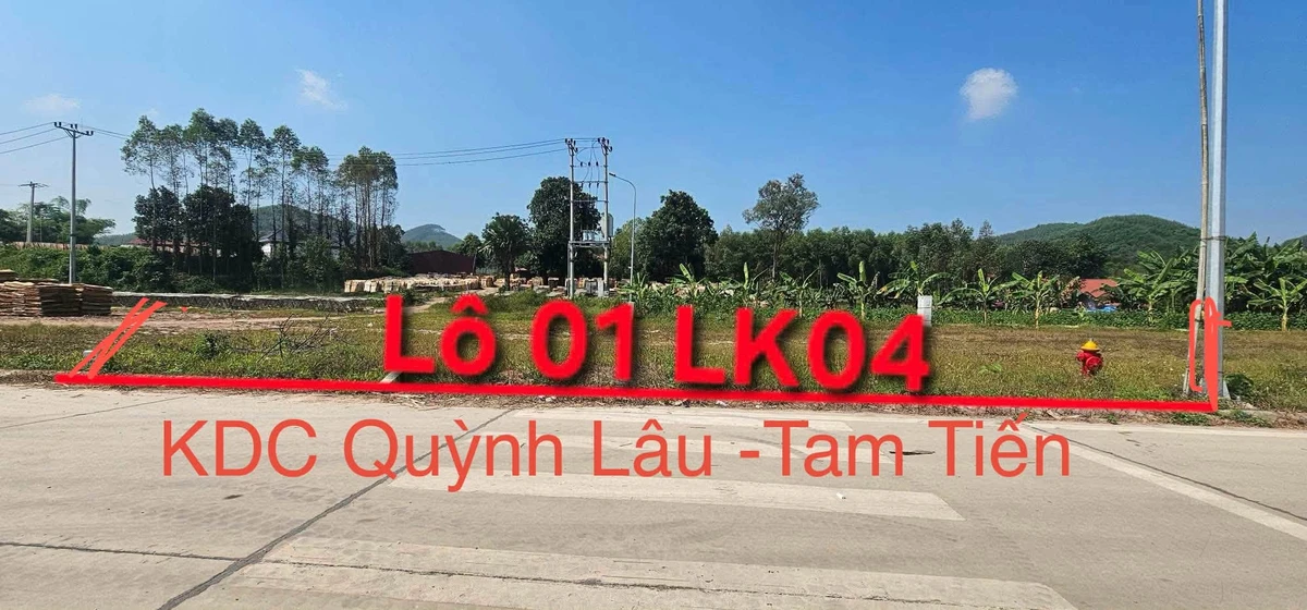 Bán đất góc 2 mặt tiền 138m2 Quỳnh Lâu, Bắc Ninh - Ảnh thu nhỏ 2