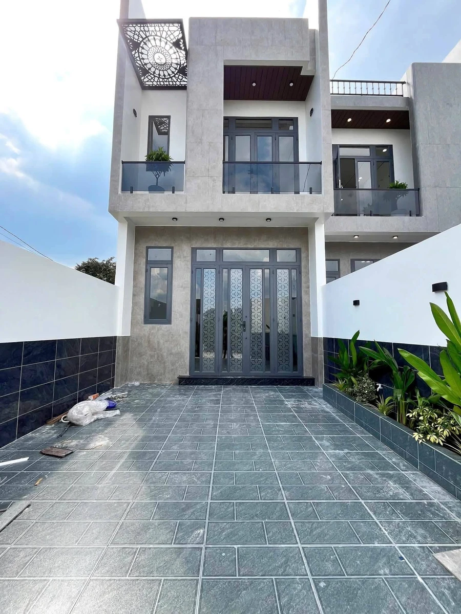 Bán nhà phố 115m2, 3 phòng ngủ Mỹ Hạnh Bắc, Đức Hòa, 2.8 tỷ - Ảnh thu nhỏ 2