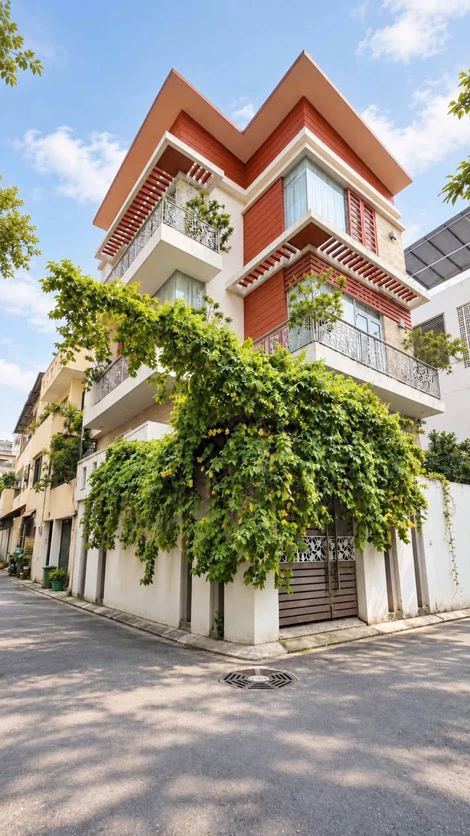 Bán nhà phố 6PN, 70m² ngang 7m, lô góc, 16 tỷ, gần Sân Bay - Ảnh 1