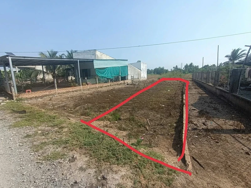 Bán đất Ấp 2 Hữu Thạnh Đức Hoà 6x35m mặt tiền đường bê tông