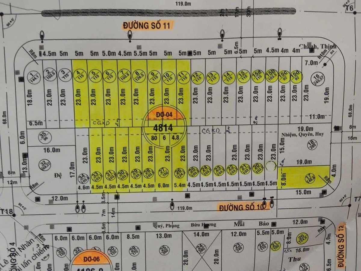 Bán lô đất 115m² Núi Mồ Côi Nhơn Phú 2,95 tỷ - Ảnh thu nhỏ 2
