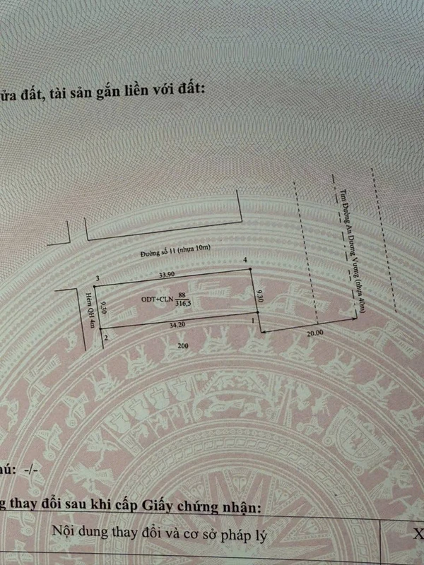 Bán đất 2 mặt tiền An Dương Vương, Tây Ninh, 300m², 7,5 tỷ
