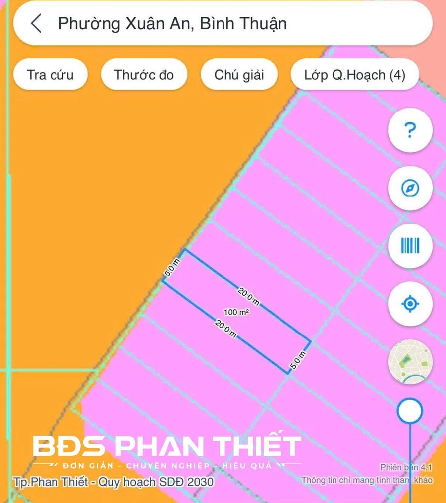 Bán đất mặt tiền Đường 19/4 100 m² Xuân An - Ảnh thu nhỏ 3