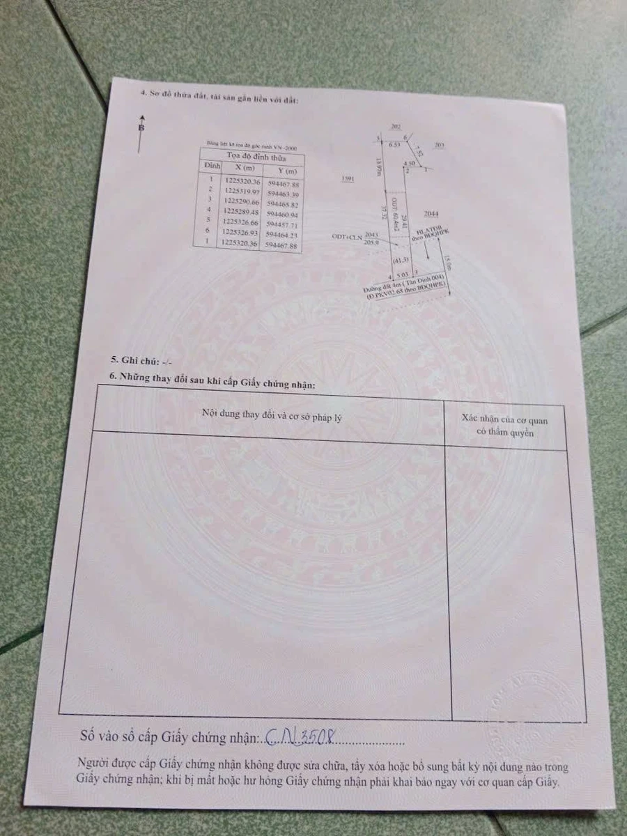 Bán lô đất 60m² Tân Định Quận 1, 1 tỷ 2 - Ảnh thu nhỏ 3