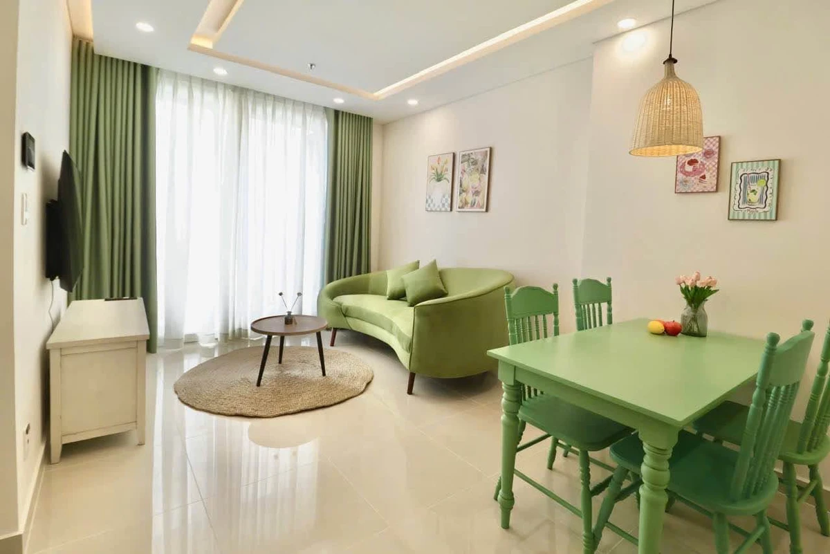Cho thuê chung cư 2PN, 75m2, CT2 VCN Phước Long - Ảnh thu nhỏ 4
