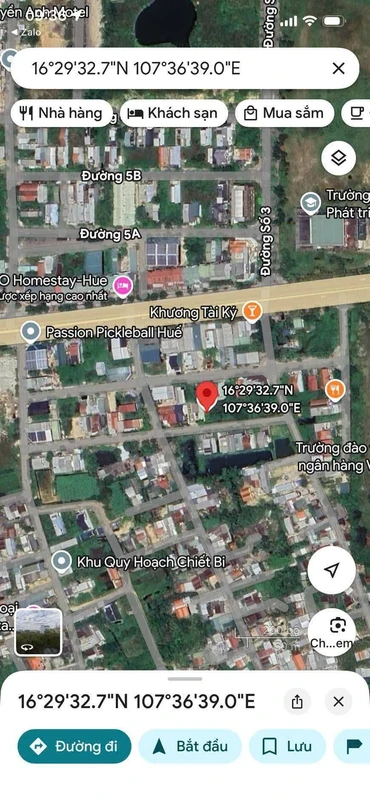 Bán đất 135m² KQH Chiết Bi, Phường Mỹ Thượng, TP Huế