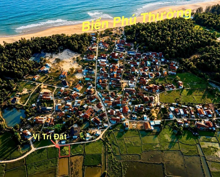 Bán đất 152.5m² gần bãi tắm Phú Thường, Tuy An, Phú Yên