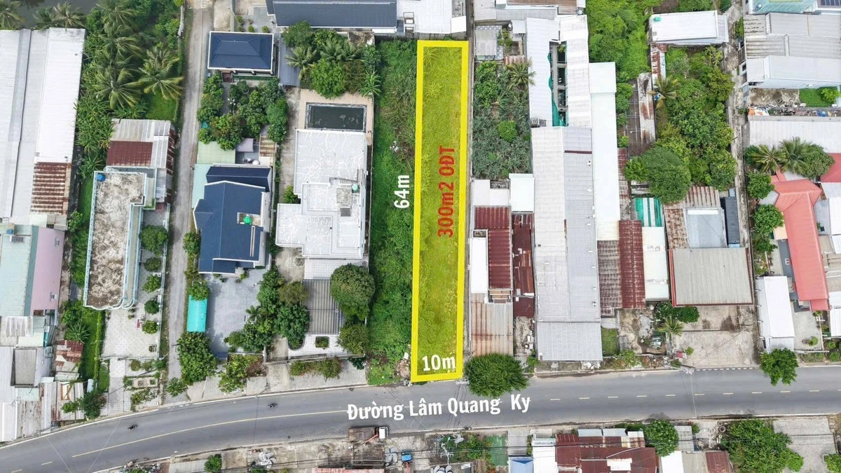Bán nền 2 mặt tiền 300m2 Lâm Quang Kỳ 6.5 tỷ - Ảnh thu nhỏ 2