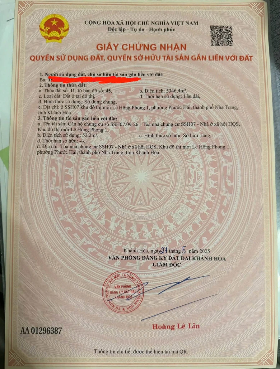 Bán căn hộ 2 phòng ngủ SSH07 Hà Quang 1 Nha Trang 1,92 tỷ - Ảnh thu nhỏ 5
