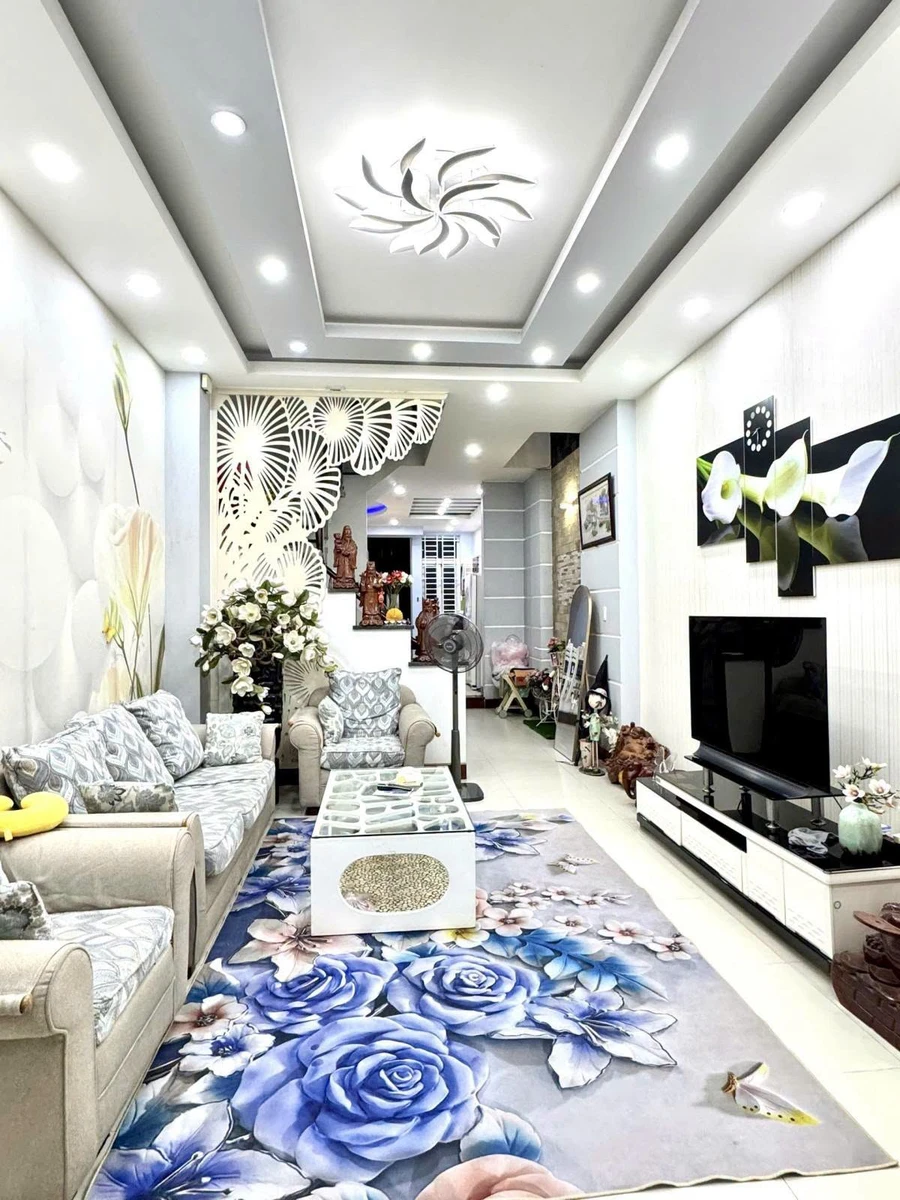 Bán nhà 105m² 4 tầng Trần Bá Giao Gò Vấp 14 tỷ - Ảnh thu nhỏ 2