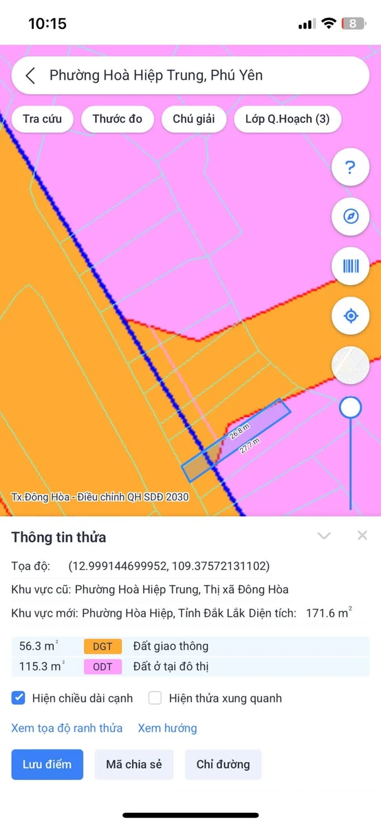 Bán đất mặt tiền Hùng Vương 170m2 Đắk Lắk - Ảnh thu nhỏ 2