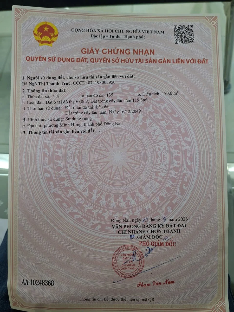 Bán đất nền 120-170m² Minh Long 3, Đồng Nai giá từ 300 triệu - Ảnh thu nhỏ 3
