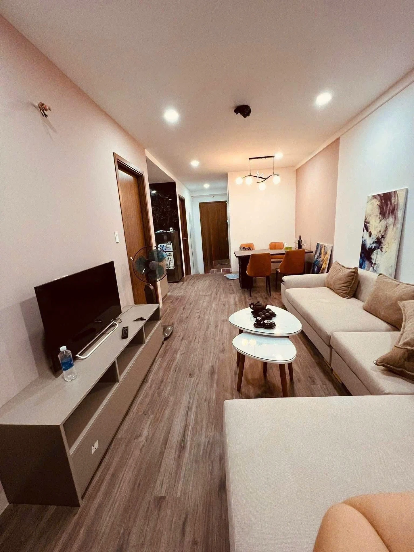 Cho thuê căn hộ Hoàng Văn Thụ 70m2, 2PN 2WC, 7 triệu/tháng - Ảnh 1