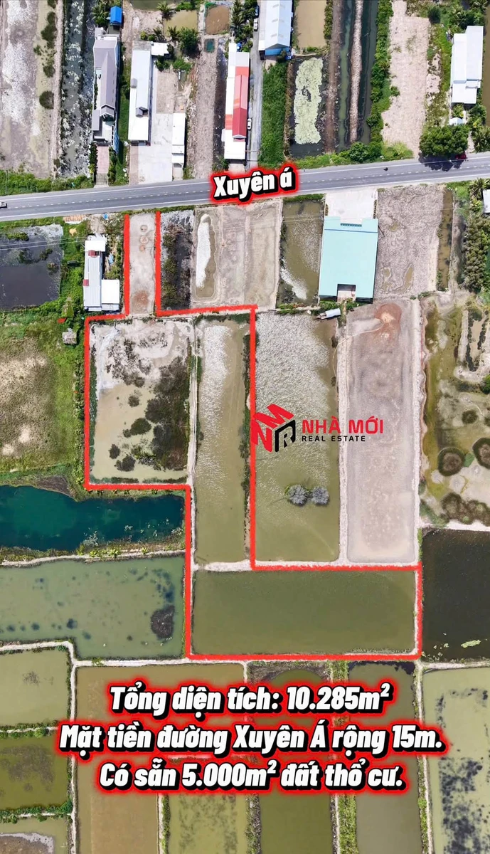 Bán 10.285m² đất mặt tiền Xuyên Á 8,5 tỷ, Quận 7 - Ảnh thu nhỏ 2