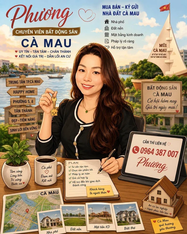 Cho thuê nhà mặt tiền đường Trần Văn Thời, Phường 5, TP. Cà Mau, 6x22m, 12 triệu/tháng