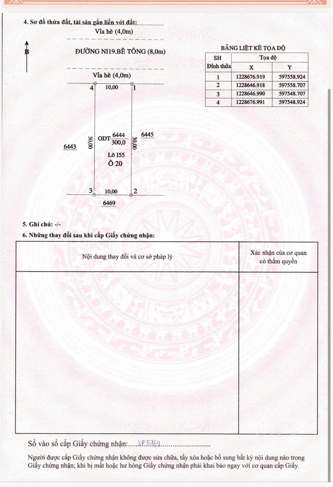 Bán lô đất 10x30m (300m²) full thổ cư 2 tỷ 750 tại Bình Dương - Ảnh 1