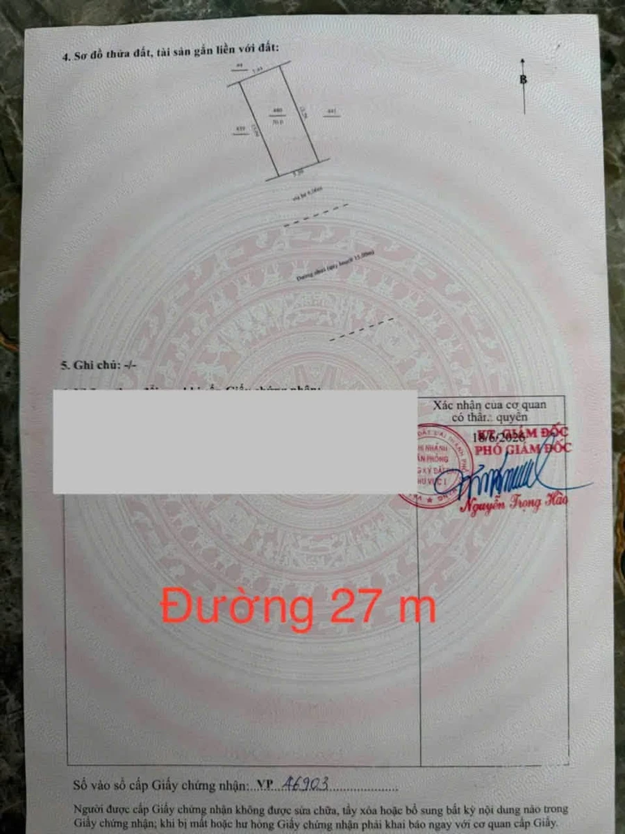 Bán đất 70m2 mặt tiền Đinh Thị Vân, Bình Chánh 5.2 tỷ - Ảnh 1