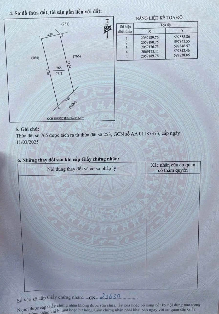 Bán đất 75m² Nghi Phú Thủ Đức 2 tỷ 6 - Ảnh thu nhỏ 3