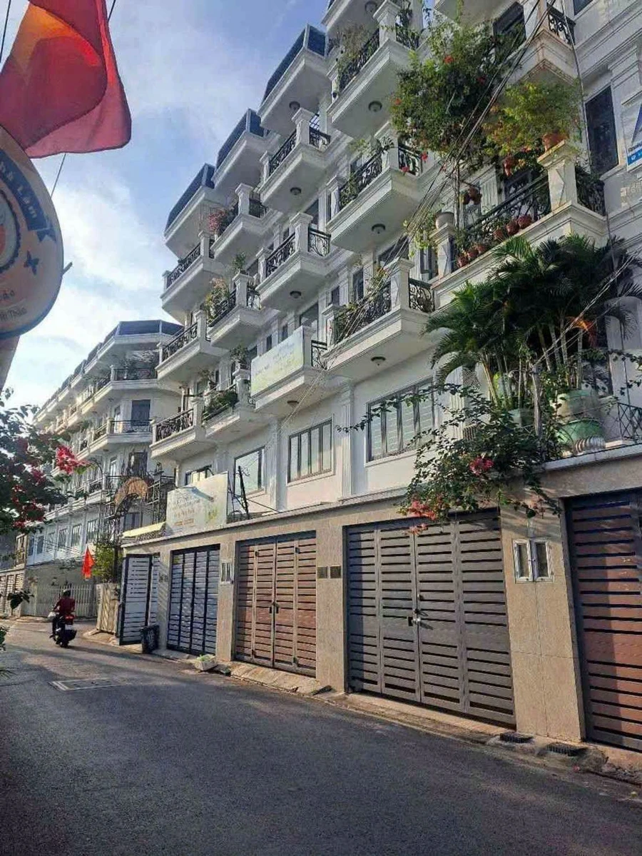 Bán nhà 5 tầng mặt tiền Thới An 22, 64m2, 4PN, giá 6,49 tỷ, Quận 12 - Ảnh 1