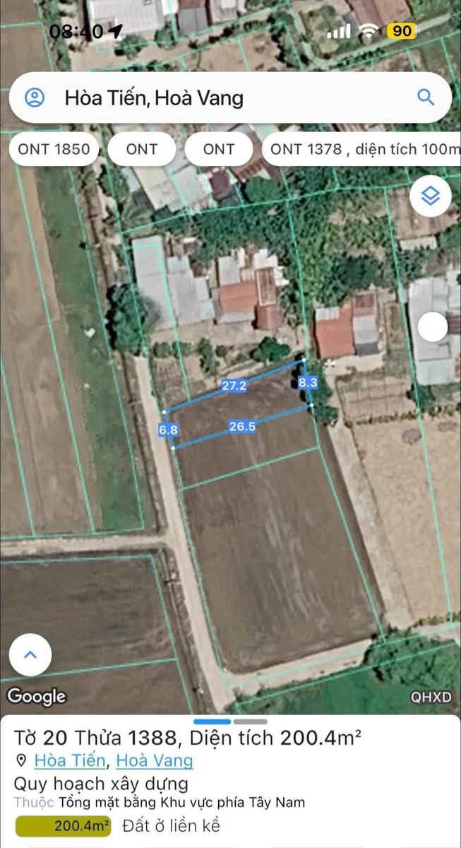 Bán đất 200m² Hoà Tiến, sát đường 409, 1,25 tỷ - Ảnh thu nhỏ 3