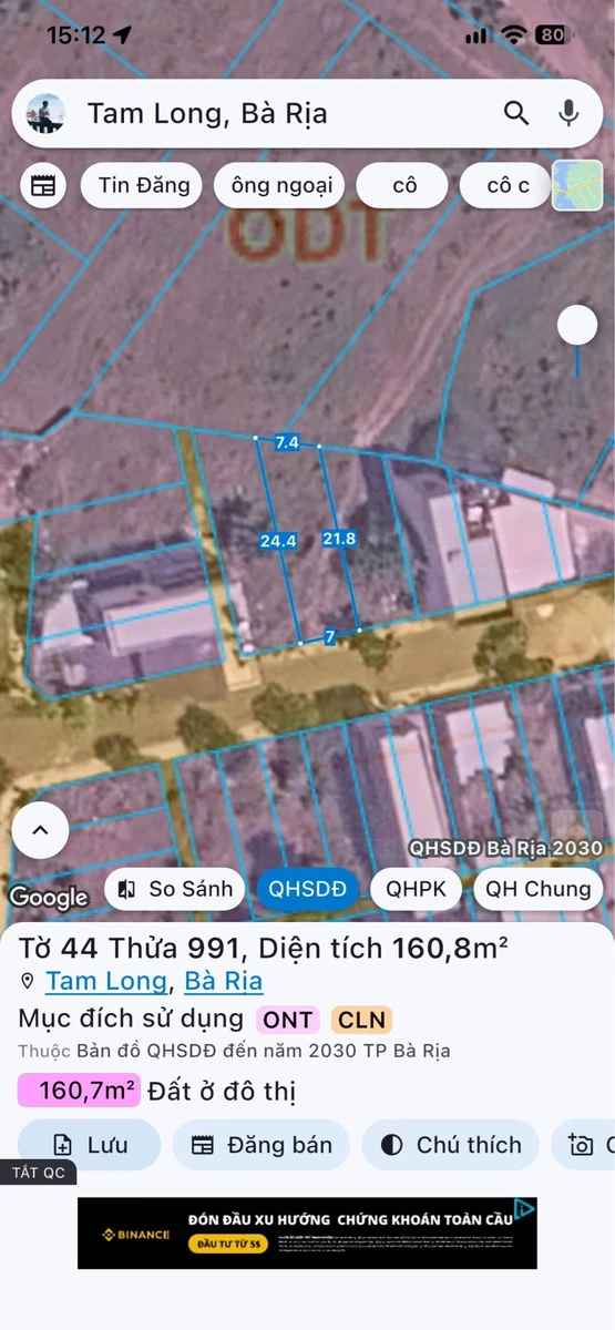 Bán đất 100m² khu dân cư Võ Văn Kiệt Bà Rịa giá 2 tỷ 350 - Ảnh thu nhỏ 3