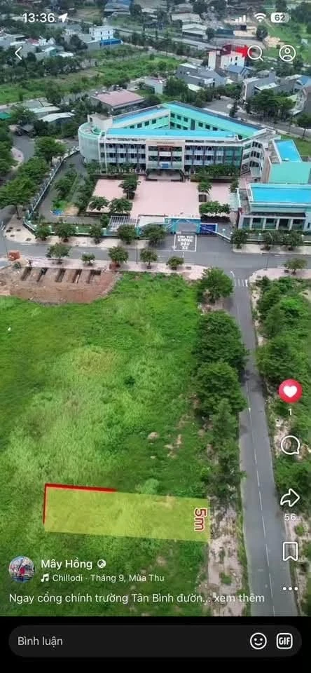 Bán đất TĐC Bình Minh Đồng Nai 135m2, giá 1.8-2 tỷ - Ảnh thu nhỏ 2