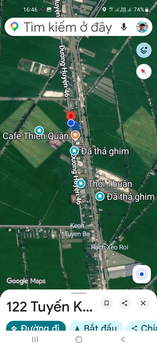 Bán nền 660m2 đường Hiệp Thanh, Vĩnh Thạnh, Cần Thơ - Ảnh 1