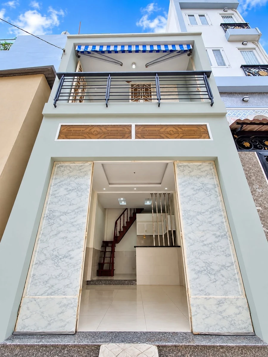 Bán nhà 2 tầng 25m² hẻm thông đường Bùi Đình Túy, Bình Thạnh, giá nhỉnh 4 tỷ - Ảnh thu nhỏ 2
