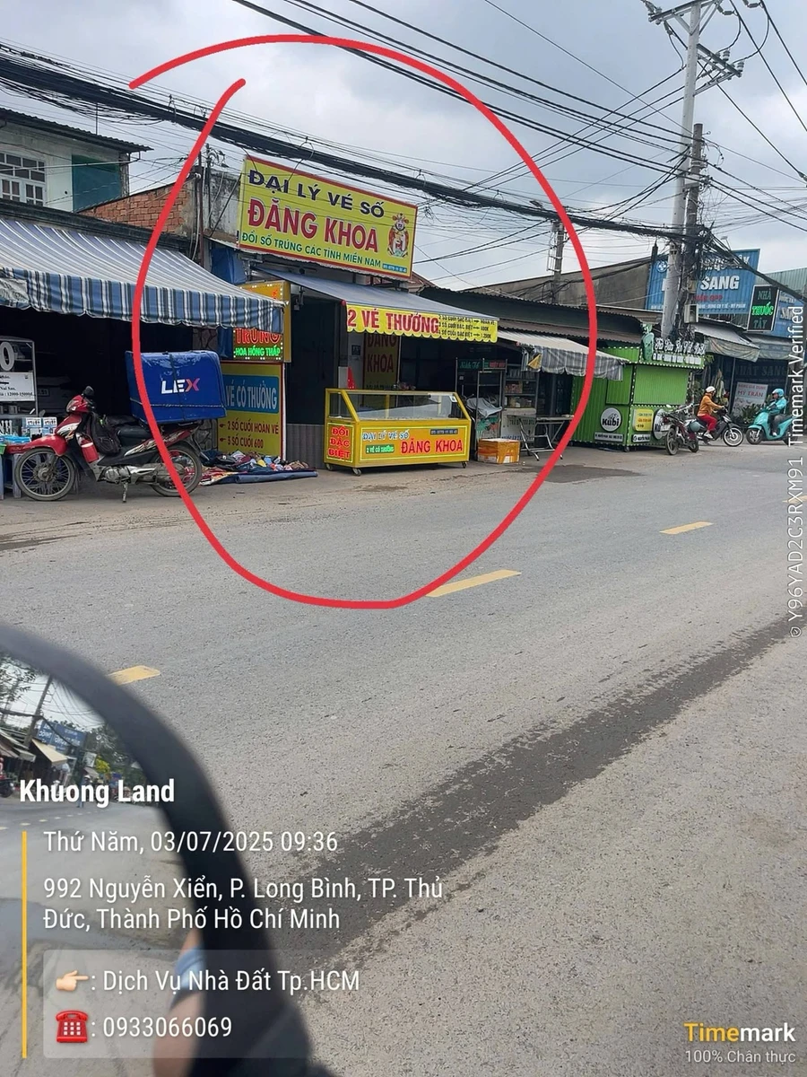 Bán nhà mặt tiền Nguyễn Xiển 62m2 - 4,99 tỷ - Ảnh 1