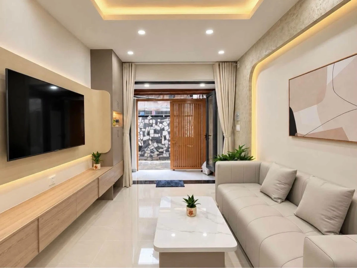 Bán nhà hẻm thông 38m² 2PN 2WC Nguyễn Gia Trí, Bình Thạnh - Ảnh thu nhỏ 2