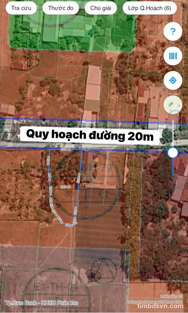 Bán đất ngang 10m, 500m² mặt tiền Cam Ranh - Ảnh thu nhỏ 2