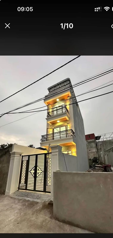 Bán nhà 4 tầng 64m2 gần Ngã 6 Quán Trữ, Kiến An, Hải Phòng, hơn 3 tỷ