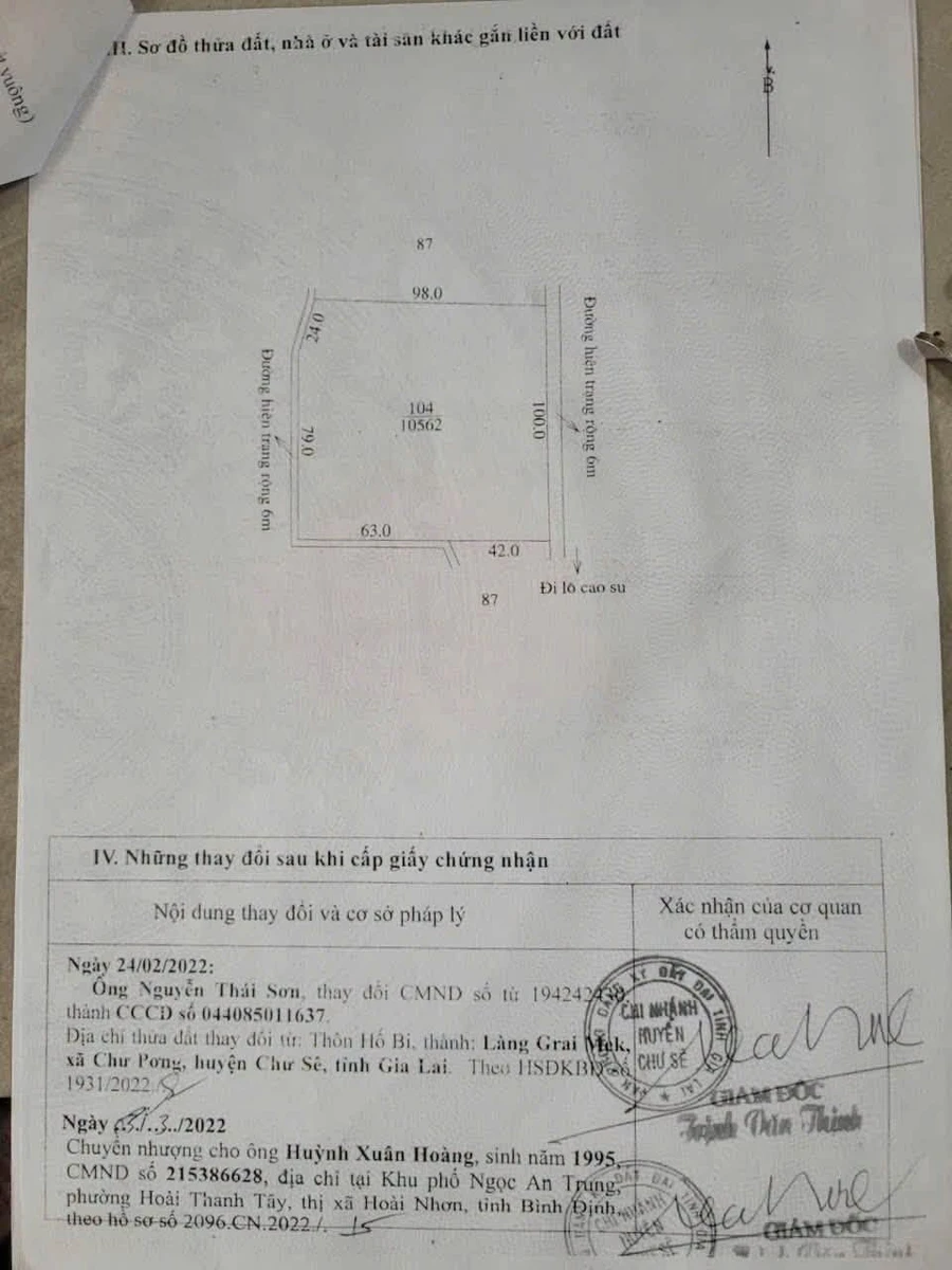 Bán 1,1ha đất cà phê tơ đất đỏ bazan giá 2,2 tỷ tại Chư Sê, Gia Lai - Ảnh thu nhỏ 3