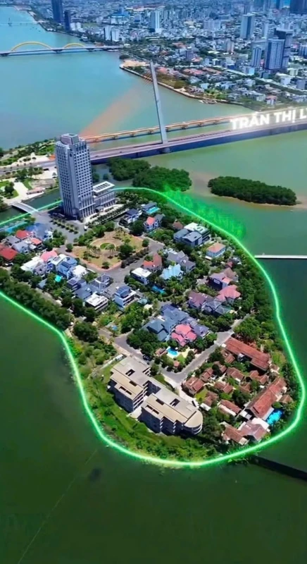 Bán đất mặt tiền Đảo Xanh 5, 400m², 60 tỷ, Đà Nẵng