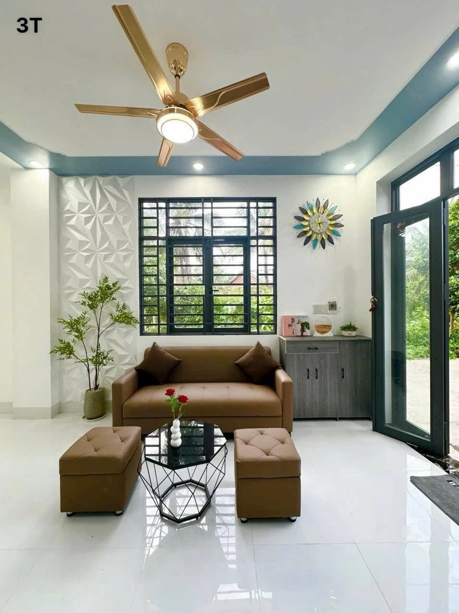 Nhà 1 trệt 1 lầu 3PN 100m2 có nội thất Cần Thơ - Ảnh thu nhỏ 2