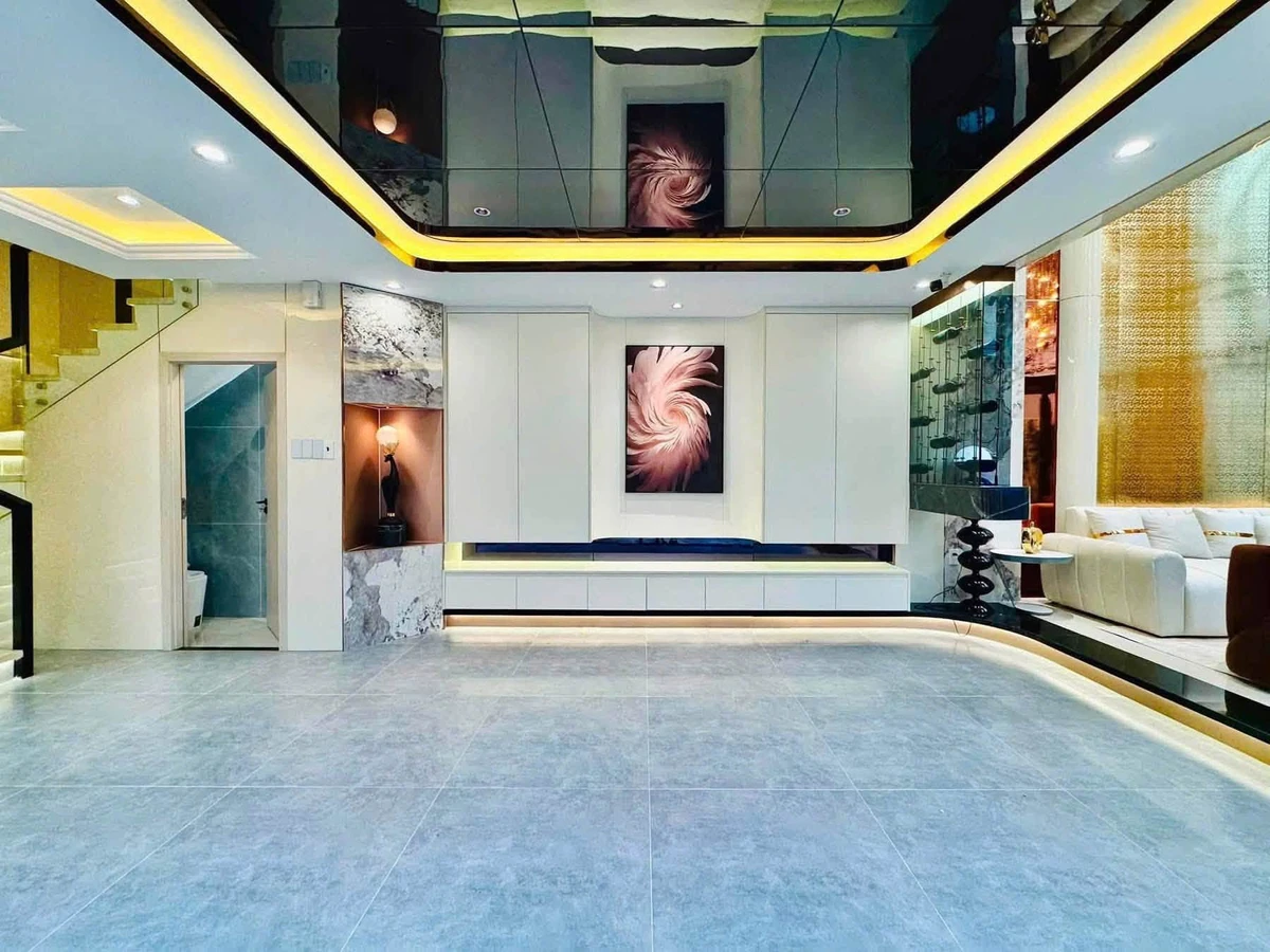 Bán nhà phố 3 lầu thang máy, 2 mặt tiền Gò Vấp 60,75m2 - Ảnh thu nhỏ 4