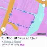 Bán đất 2067m² mặt tiền Cử Luyện, Tân An - Ảnh thu nhỏ 2