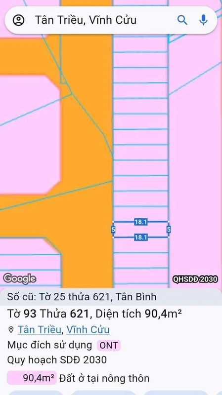 Bán đất 90m2 hướng tây khu Lavender Tân Triều, Đồng Nai