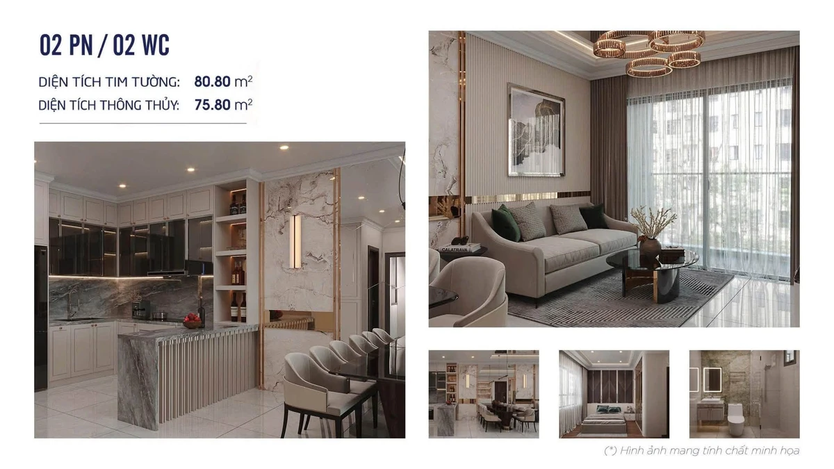 Bán căn hộ Symlife 2PN 80m² view sông Sài Gòn, 3,4 tỷ - Ảnh 1
