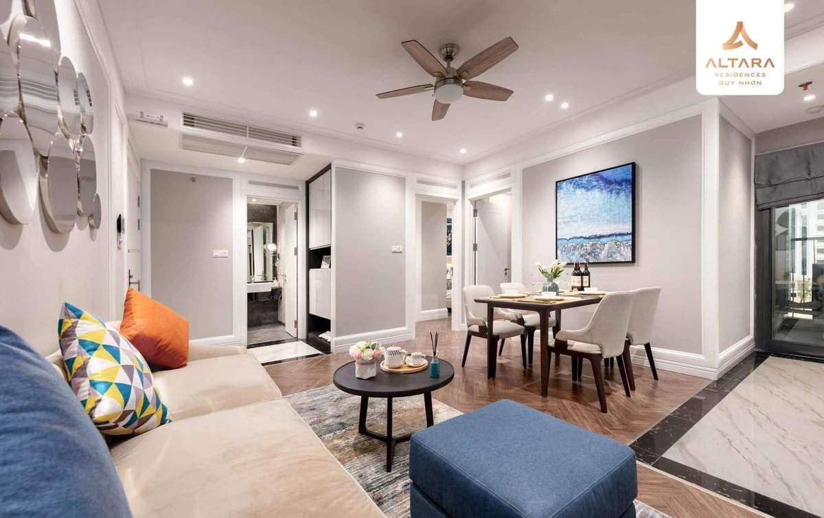 Bán căn hộ cao cấp Altara Residence 2PN 65m² Quy Nhơn 2 tỷ 150 - Ảnh thu nhỏ 3