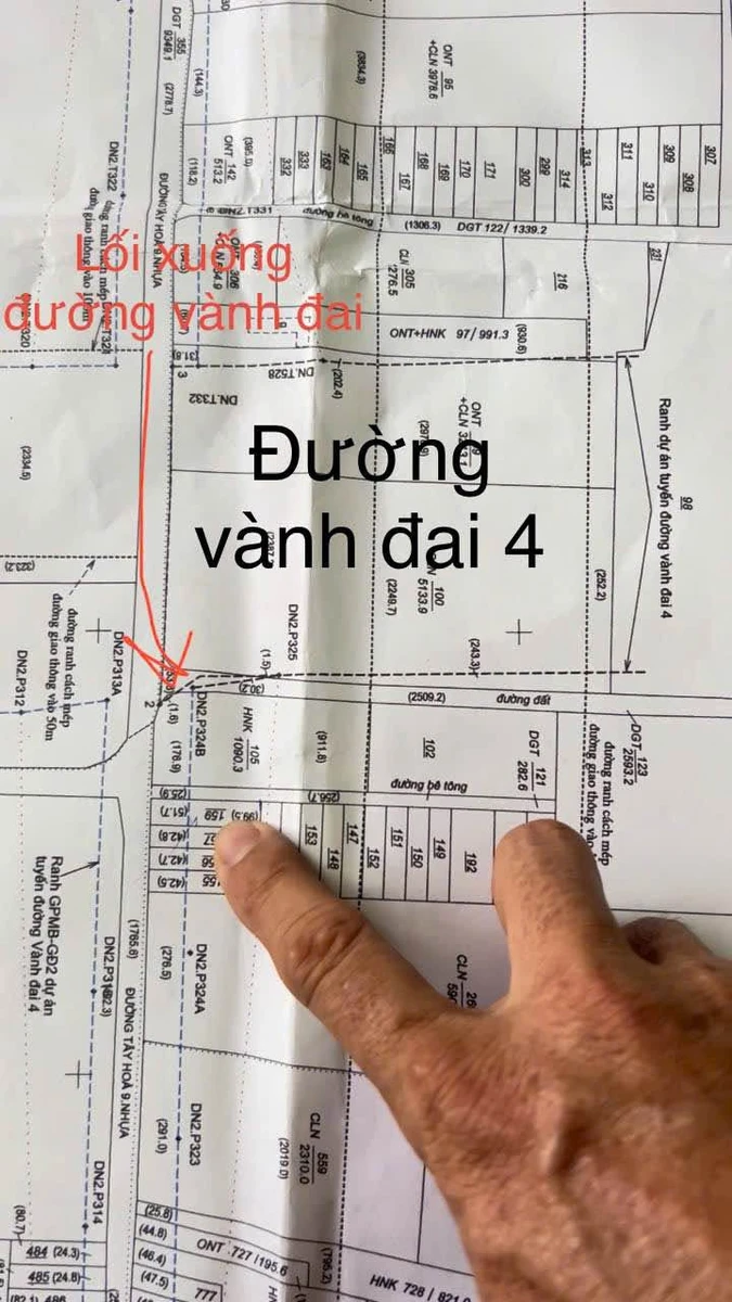 Bán đất hai mặt tiền 151m² Trảng Bom, Đồng Nai - Ảnh thu nhỏ 4