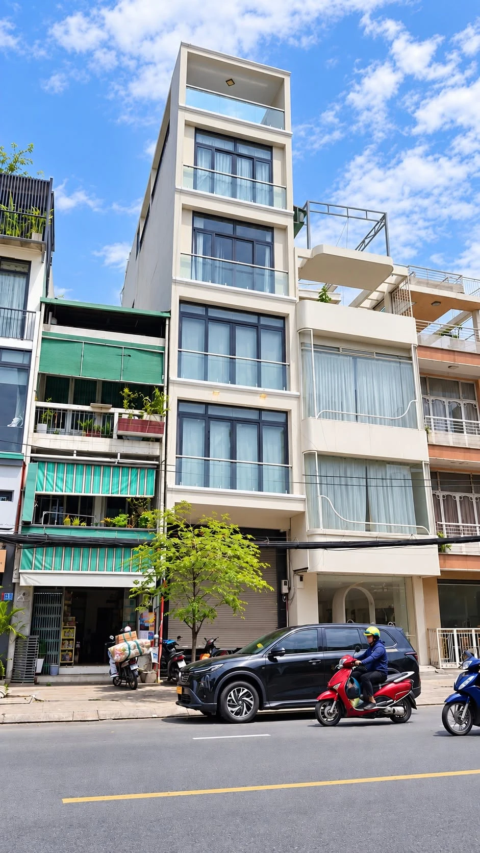 Cho thuê shophouse Nguyễn Gia Trí, Bình Thạnh, 84m², 100 triệu/tháng - Ảnh 1