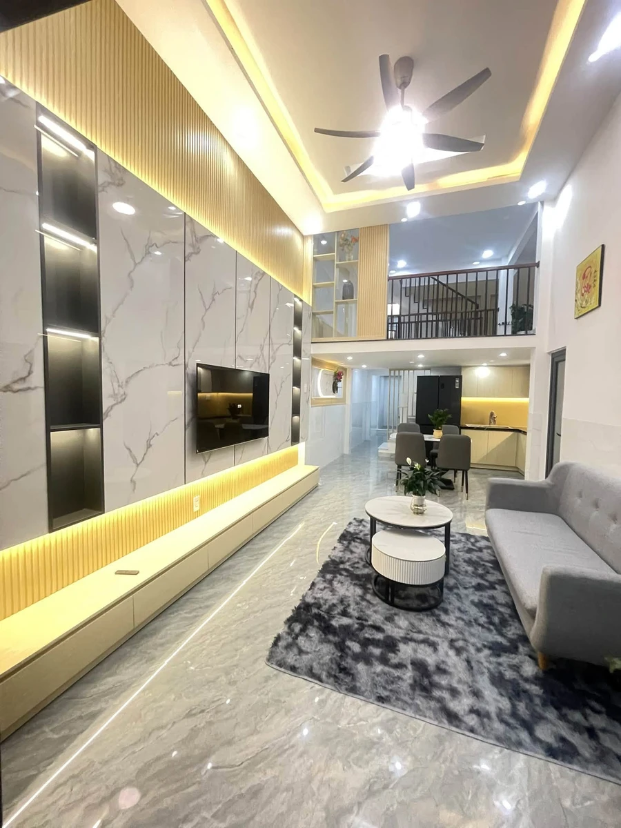 Bán nhà 2,5 tầng 75m2 kiệt Điện Biên Phủ, Đà Nẵng, 4PN, không ngập - Ảnh thu nhỏ 2