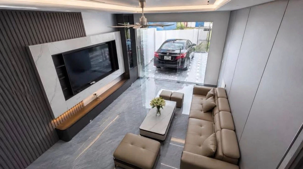 Bán nhà 3 tầng 80m2, 3PN 3WC, ô tô vào nhà tại Đồng Thái, An Dương - Ảnh thu nhỏ 4
